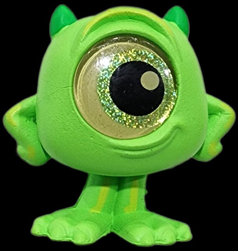 Mike Wazowski Neon Pop Disney Doorables
