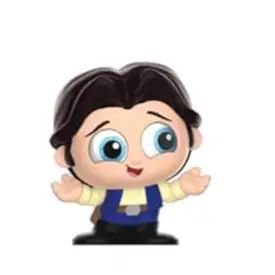 Han Solo Star Wars Galaxy Peek Series 1 Disney Doorables