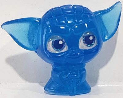 Yoda Star Wars Glow Hologram Disney Doorables