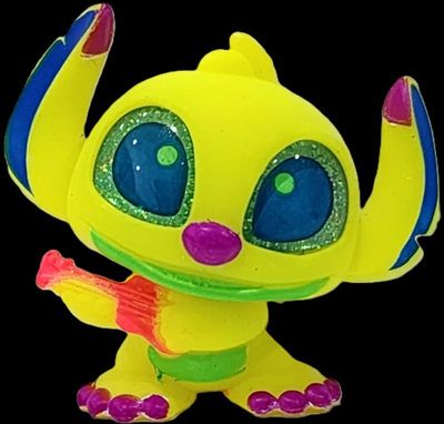 Stitch (Ukulele) Stitch Black Light Disney Doorables