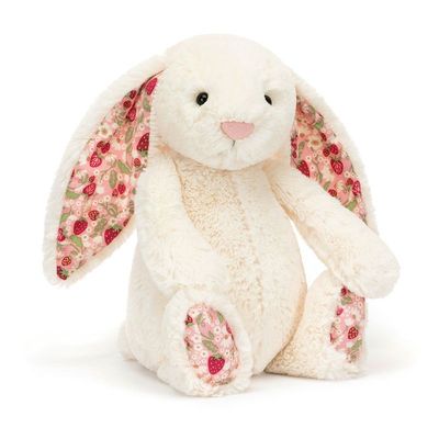 Blossom Cream Bunny 'Berry' Medium Blossom Bunny Jellycat