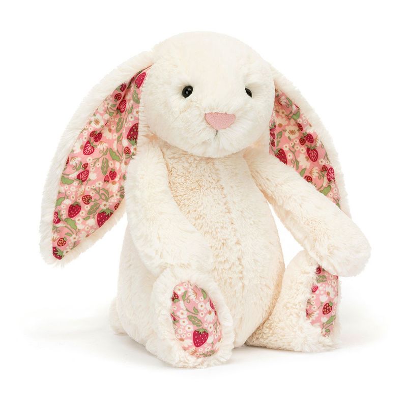 Blossom Cream Bunny 'Berry' Medium Blossom Bunny Jellycat