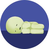 At Sleep Bed Series Smiski