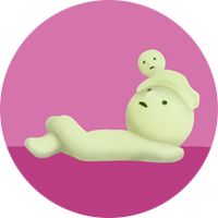 Lazy Series 4 Smiski