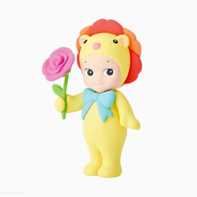 Rose Lion Yellow Flower Gift Series Sonny Angel