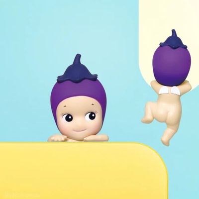 Eggplant Hippers Harvest Series Sonny Angel